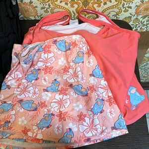 Disney Store Exclusive Eeyore Tankini Swimsuit